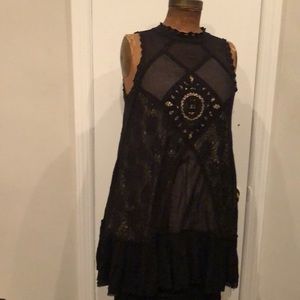 Eyelet baby doll dress